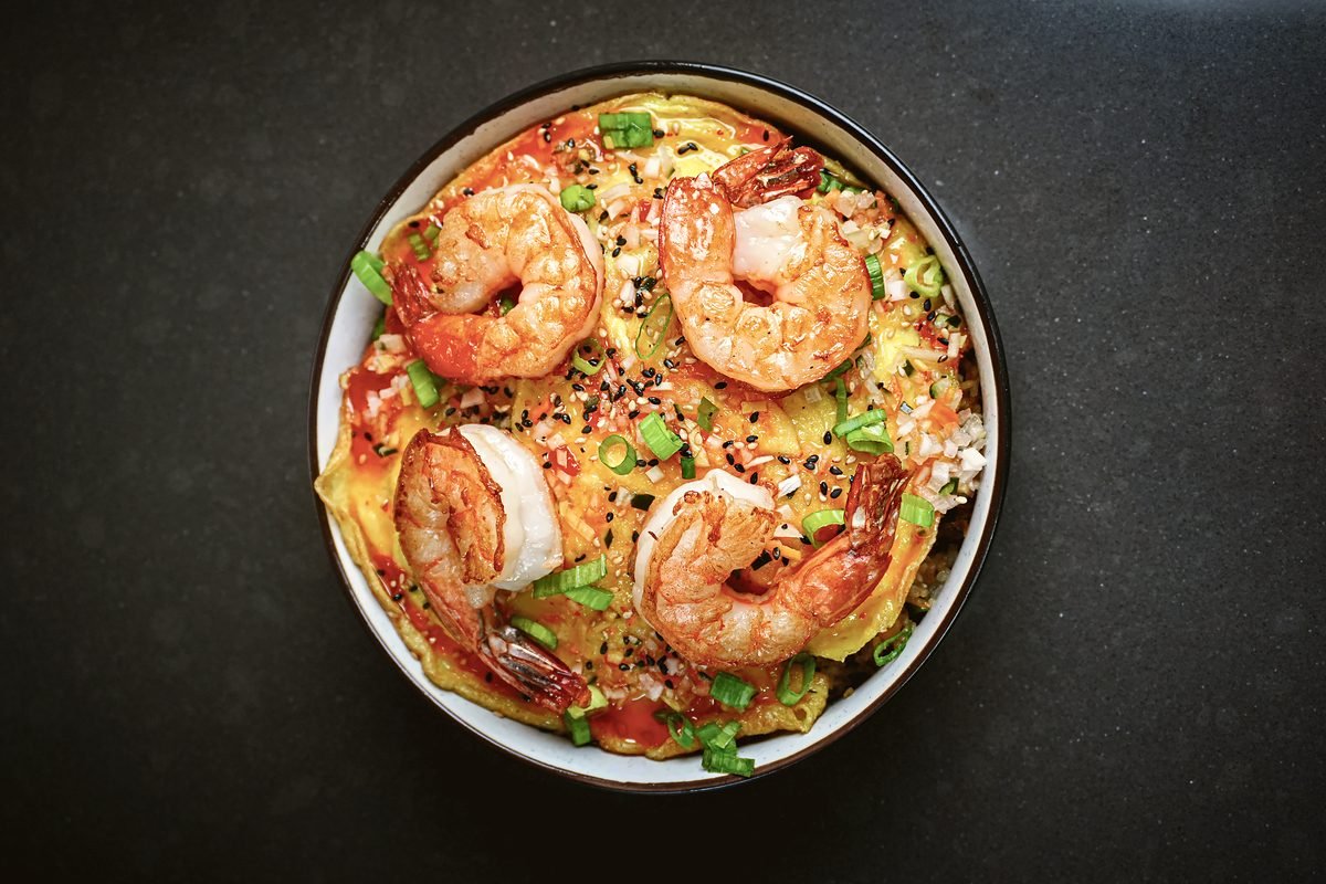 Bowl de langostinos — Killa